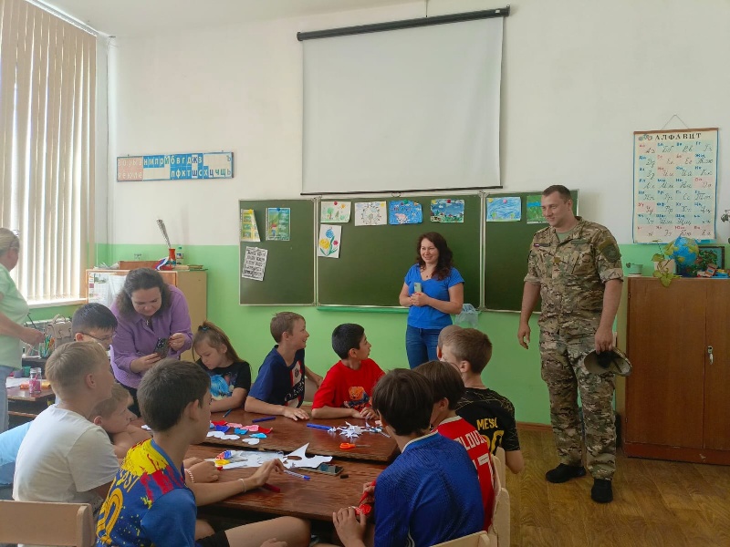 Встреча с участником СВО.